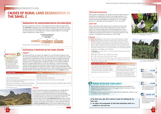 Gallery image for CfE Higher Geography spread