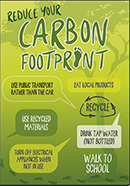 Thumbnail for carbon footprint poster