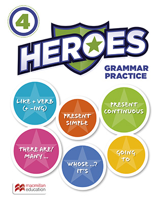 Gallery image for Heroes grammar 4 cover