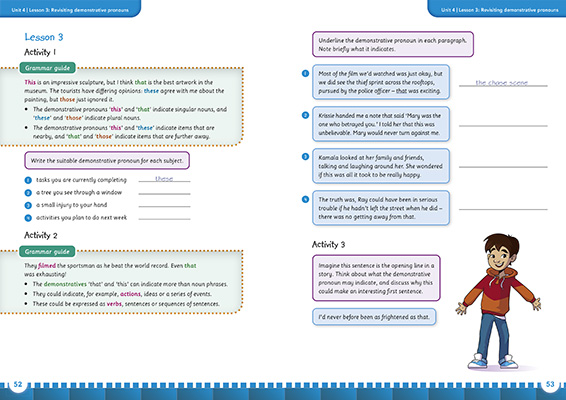 Gallery image for Building blocks year 5 spread