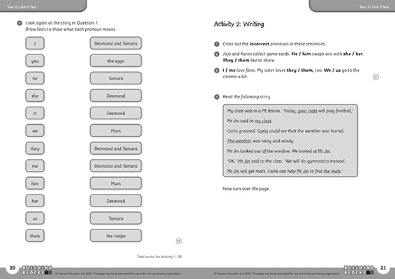 Gallery image for Building blocks year 3 teaching guide spread