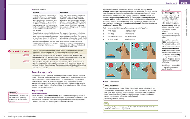 Gallery image for BTEC Applied psychology spread