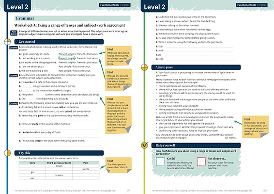 Gallery image for Functional skills English spread