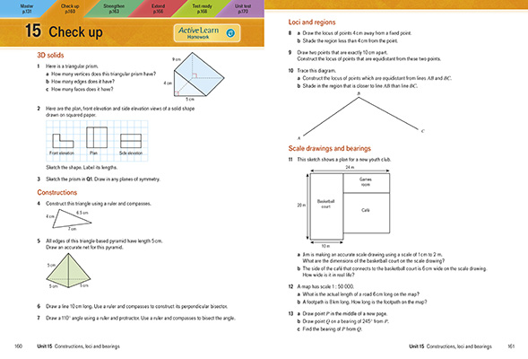 Gallery image for GCSE maths foundation year 11 spread