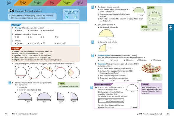 Gallery image for GCSE maths foundation year 11 spread