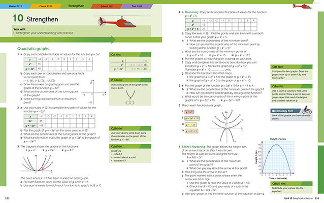 Gallery image for KS3 Maths progress Y9 student book spread