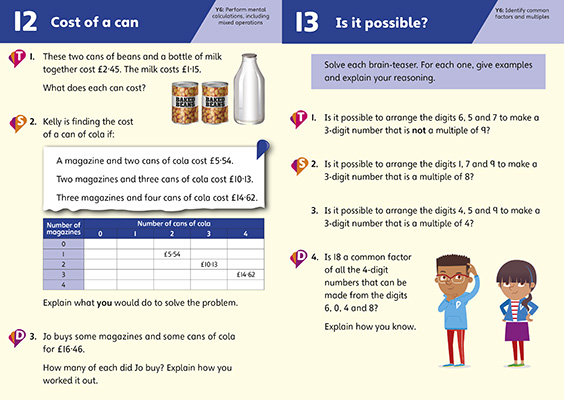 Gallery image for Pinpoint maths Y6 cards