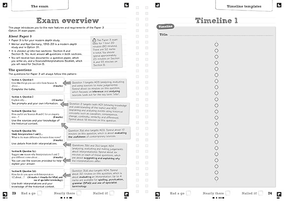 Gallery image for Revise history Weimar and Nazi Germany spread