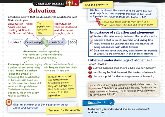 Gallery image for Revise Edexcel religious studies revision cards