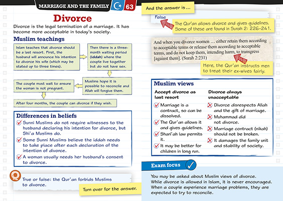 Gallery image for Revise Edexcel religious studies card