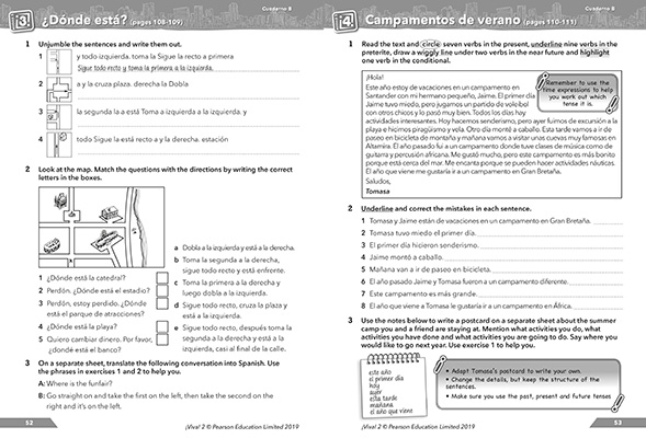 Gallery image for Viva workbook 2B spread