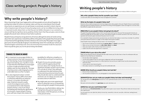 Gallery image for Power English year 3 teacher guide spread