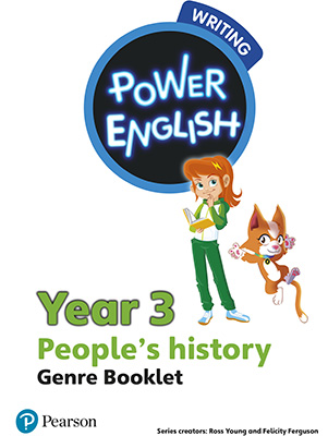 Gallery image for Power English year 3 booklet cover