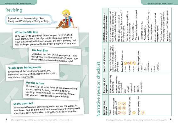 Gallery image for Power English Y3 people's history spread