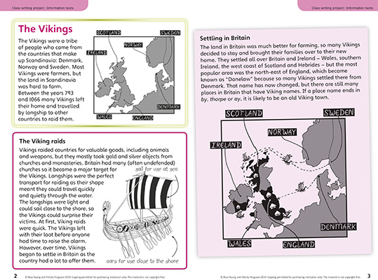 Gallery image for Power English Y4 information spread