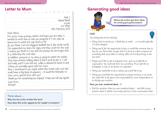 Gallery image for Power English year 4 booklet spread