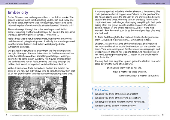 Gallery image for Power English year 5 booklet spread