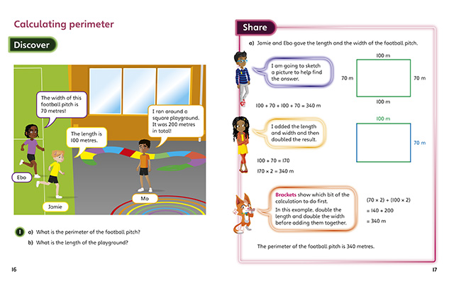 Gallery image for Power Maths Y5 practice book spread