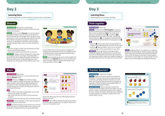 Gallery image for Power maths reception teacher guide A spread